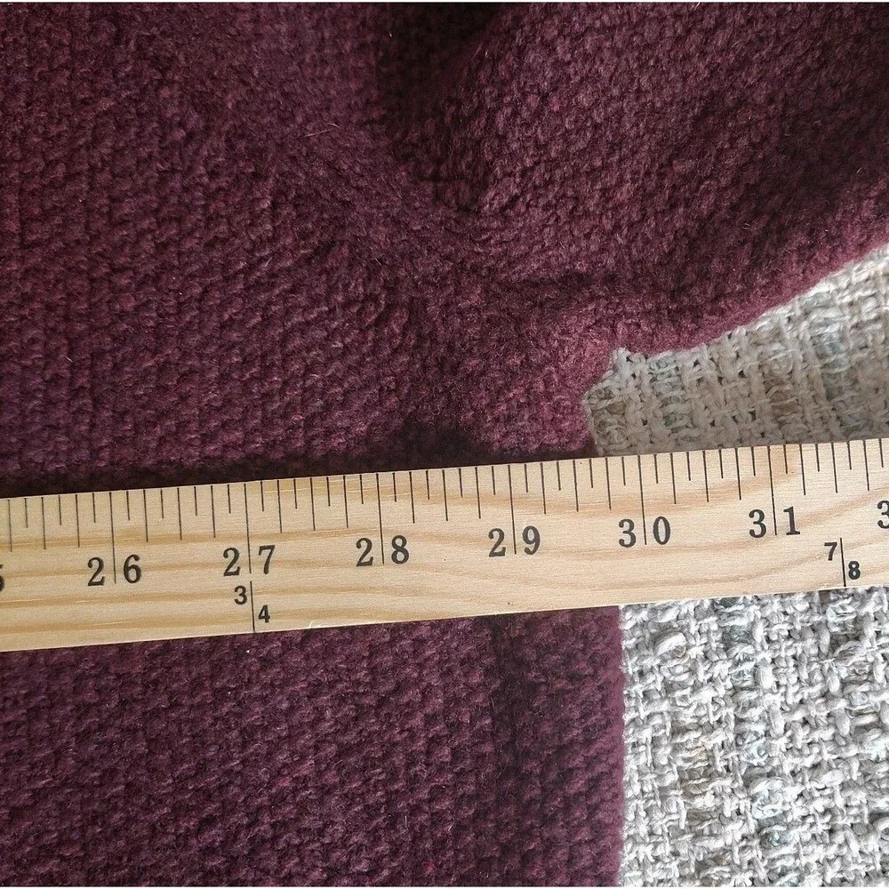 Polo Ralph Lauren Men's 4XL Tall Crewneck Sweater Burgundy Wool Blend NWT $148